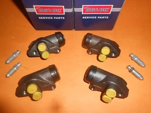 FORD POPULAR 100E (1958-1962) FRONT BRAKE WHEEL CYLINDERS(Set of 4)Borg & Beck - Picture 1 of 2