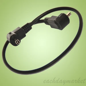 30cm 12'' Flash PC Sync Male to Male Lead Cable Cord for Flashgun Trigger Camera - Imagen 1 de 1