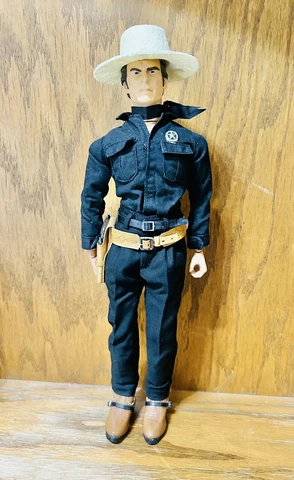 Custom 1/6 Clint Eastwood - Hang ‘Em High - Cowboy Figure Non Marx Johnny West Cover