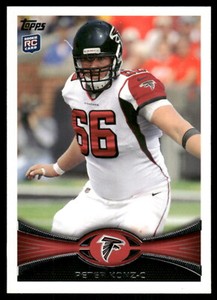 2012 Topps #243 Peter Konz Rookie Card RC