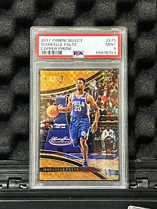 2017 Panini Select #275 Markelle Fultz PSA 9 Copper Prizm /49 Rookie RC SP