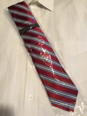 Black Brown 100% Silk Mens Tie - Image 1 of 4