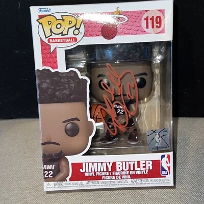 Jimmy Butler Signed Miami Heat #119 Funko RARE PSA/DNA - Image 1 of 4