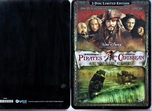 PIRATES OF THE CARIBBEAN AT WORLD'S END 2-DISC LIMITED EDITION PLUS METAL CASE - Picture 1 of 4