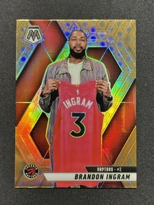 2024-25 MOSAIC BRANDON INGRAM HONEYCOMB PRIZM CASE HIT SSP 1ST RAPTORS CARD - Picture 1 of 2