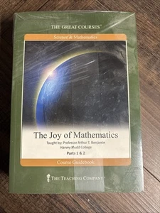 The Great Courses: The Joy Of Mathematics Complete 2 DVD & Guidebook Brand New - Picture 1 of 3