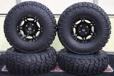 KIT DE LLANTAS YAMAHA WOLVERINE X2, X4 27" COYOTE ATV Y VIPER NEGRAS IRS11K Foto 1 de 4