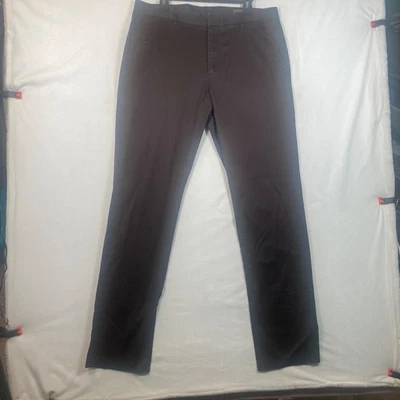 Pantalones de vestir Bonobos ajustados elásticos para hombre 36x36 marrón - martes guerrero del día de la semana Foto 1 de 4
