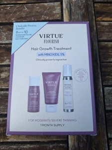 Virtue Florish Hair Growth Treatment Kit. 1 Month Supply. - Picture 1 of 6
