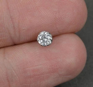 Single 18ct White Gold and 0.23ct Diamond Stud Earring - Picture 1 of 5