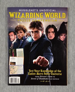 Mugglenet's Unofficial Magazine Wizarding World Puzzle Compendium Harry Potter - Imagen 1 de 5