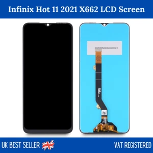 Brand New For Infinix Hot 11 2021 X662 6.6" LCD Touch Screen Display Digitizer - Picture 1 of 3