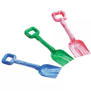 Children Plastic 26cm Beach Colourful Spade Summer Outdoor Toy Play Sand Shovel - Picture 1 of 7