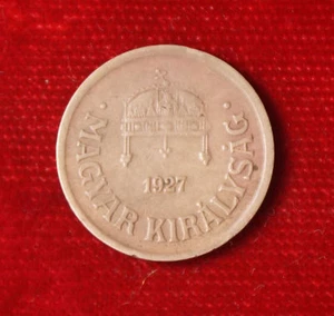 Coin Coin Hungary Hungary Two 2 Fillers 1927 Bronze - Picture 1 of 2