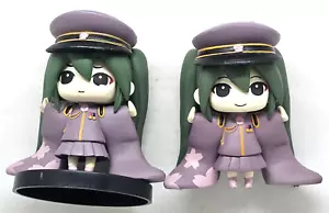 Minifigure Anime Hatsune Miku Vocaloid Senbonzakura Trading Prize Giappone 2 pezzi - Foto 1 di 3