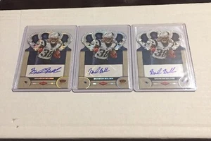 2012 Crown Royale Brandon Bolden handsigniert/signed RC #'d/25, Lot of 3 - Bild 1 von 10