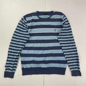 BEN SHERMAN Jumper Grande Azul Cuello Redondo Jersey Para Hombre 100% Algodón... - Imagen 1 de 17