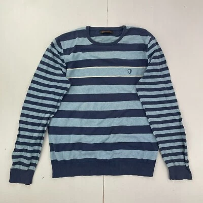 BEN SHERMAN Jumper Grande Azul Cuello Redondo Jersey Para Hombre 100% Algodón... - Imagen 1 de 4