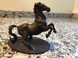 Franklin Mint Horse "Renaissance" 1987 Horse Bronze Figurine - Picture 1 of 8