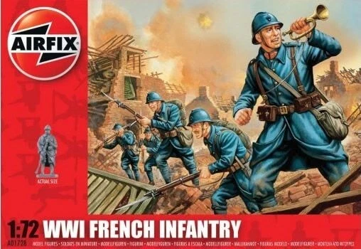 Airfix A01728 1:72nd scale WW.I French Infantry - Image 1 of 1