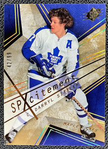 2008-09 SPx Spxcitement Spectrum #X12 Darryl Sittler 42/99