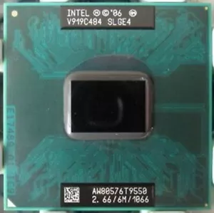 Intel Core 2 Duo T9550 2,66 GHz Dual-Core (SLGE4) Socket479 Notebook-Prozessor - Picture 1 of 1