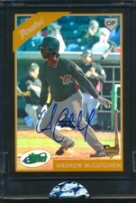Andrew McCutchen 2009 eTopps #34 Autograph *4467