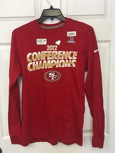 Nike San Francisco 49ers 2012 Conference Champions Long Sleeve Shirt - Picture 1 of 5