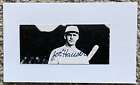 Joe Hauser Signed Photo Clipping On 3X5 Card - A's Indians Debut 1922