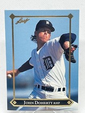 John Doherty 1992 Leaf Gold Leaf Rookies #BC-24 Insert