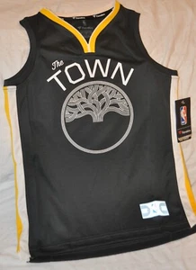 Golden State Warriors The Town jersey YOUTH SMALL NEW with tags Gray Breakaway - Picture 1 of 3