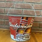 Bucket à glace en métal Budweiser 7 pouces x 9 pouces roi des bières