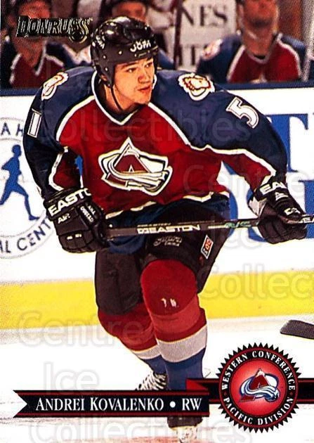 1995-96 Donruss #374 Andrei Kovalenko - Image 1 of 1