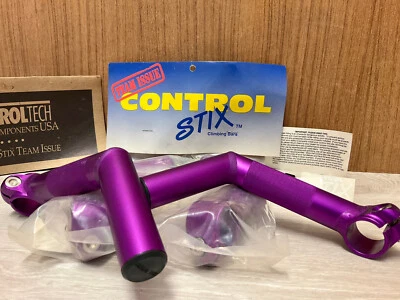 Vintage oldschool NOS Controltech USA TEAM ISSUE climbing bar STIX purple o.pack - Bild 1 von 4