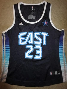 LeBron James #23 Cleveland Cavaliers Adidas NBA All Star Jersey Womens LG L - Picture 1 of 4