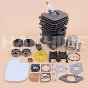 Cylinder Piston Kit For Poulan P3314 P3416 P3816 P3516PR Chainsaw 530071884 41mm - Picture 1 of 6
