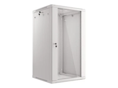 5901969403282 Lanberg WF01-6412-10S rack cabinet 22U Wall mounted rack Grey Lanb - Image 1 of 4