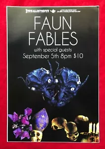 Faun Fables 13,25" Poster Druck 2011 Steven Allen Theater Hollywood Rudy Casoni - Bild 1 von 10