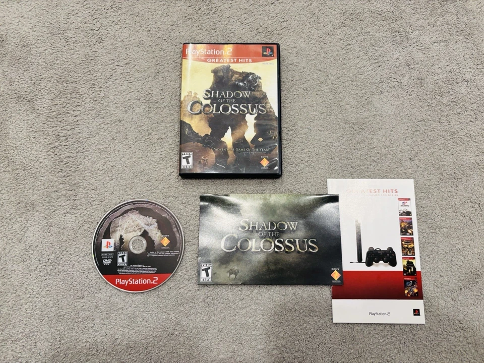 Shadow of the Colossus Greatest Hits (Sony PlayStation 2, 2006) Complete Working - Image 1 of 4
