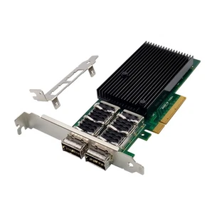Mellanox ConnectX-3 Dual QSFP+ 40GbE PCIe 3.0 X8 NIC W/Offload & RoCE Support - Photo 1/2