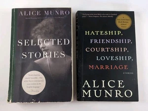 2 Paperback Books by Alice Munro - Selected Stories & Hateship, Friendship,..... - Picture 1 of 5