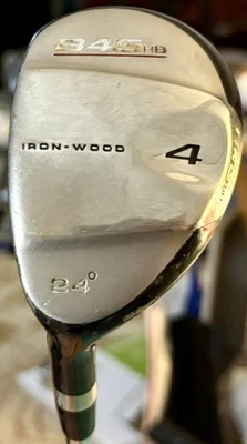 Tommy Armour 845HB 4 Hybird Iron-Wood 24° True Temper Steel LH Men's Golf Club - Image 1 of 4