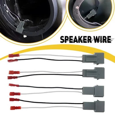 Adaptador de cable conector arnés de altavoz para F-250/350/450/550/650/750 1997-1998 Foto 1 de 4