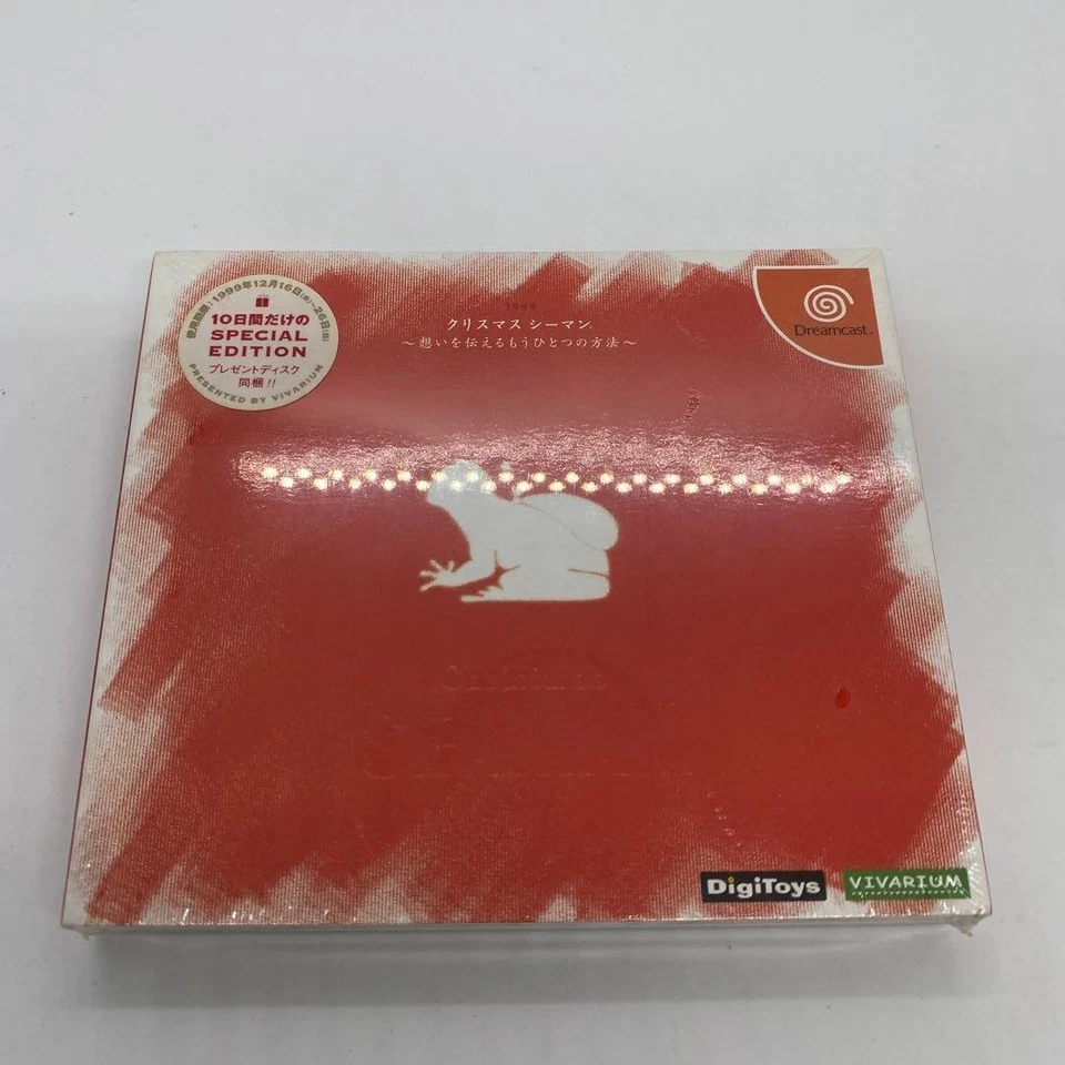 Dreamcast Christmas Seaman Japan v2 Sealed NEW - Image 1 of 3