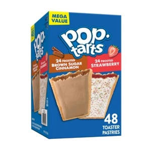 Pop-Tarts Variety Pack Toaster Pastries, Breakfast Foods, 81.2 oz (48 Count) - Picture 1 of 8