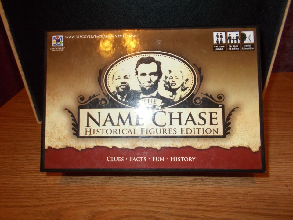 Name Chase Historical Figures Edition by Discovery By Games Ages 12 and Up - Image 1 of 1