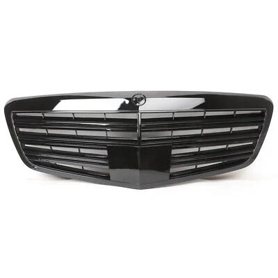 Front Grille For  Mercedes Benz S-Class W221 S550 S600 GLOSS BLACK 2010-13 Foto 1 de 4