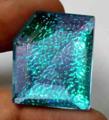 AAA+ Large Monarch Fire Opel 47.05 Ct. Fancy Cut Loose Gemstone Gift for Women - Image 1 of 4