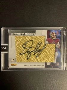 2019 Dwayne Haskins Panini Instant Rookie Hoggs Auto 4/5 SSP umhüllte Redskins - Bild 1 von 4