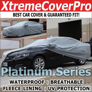1992 1993 1994 1995 1996 1997 1998 Buick Park Avenue Waterproof Car Cover GREY - Picture 1 of 11